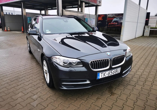 BMW Seria 5 cena 55000 przebieg: 245000, rok produkcji 2014 z Kielce małe 154